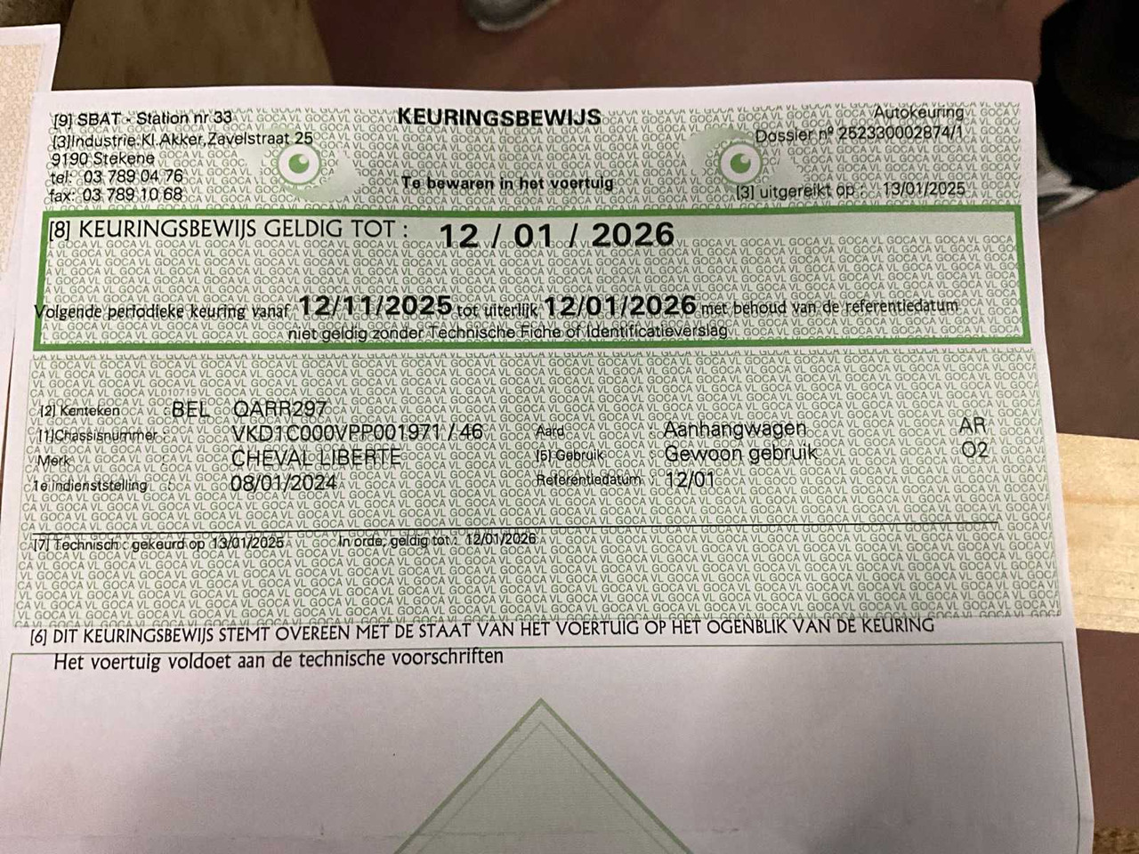 Приколка 2024 CHEVAL LIBERTÉ C5 TRAILER: слика 15