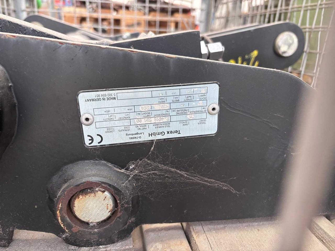 QUICK COUPLER MECHANICAL FOR KRAMER TOOLS 312-850 - Натоварувач на тркала: слика 2 QUICK COUPLER MECHANICAL FOR KRAMER TOOLS 312-850 - Натоварувач на тркала: слика 2