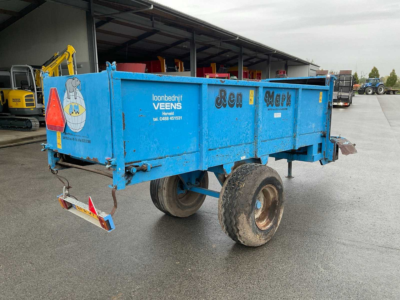 Ren Mark R301 boomgaard - Распрскувач на арско ѓубриво: слика 5 Ren Mark R301 boomgaard - Распрскувач на арско ѓубриво: слика 5