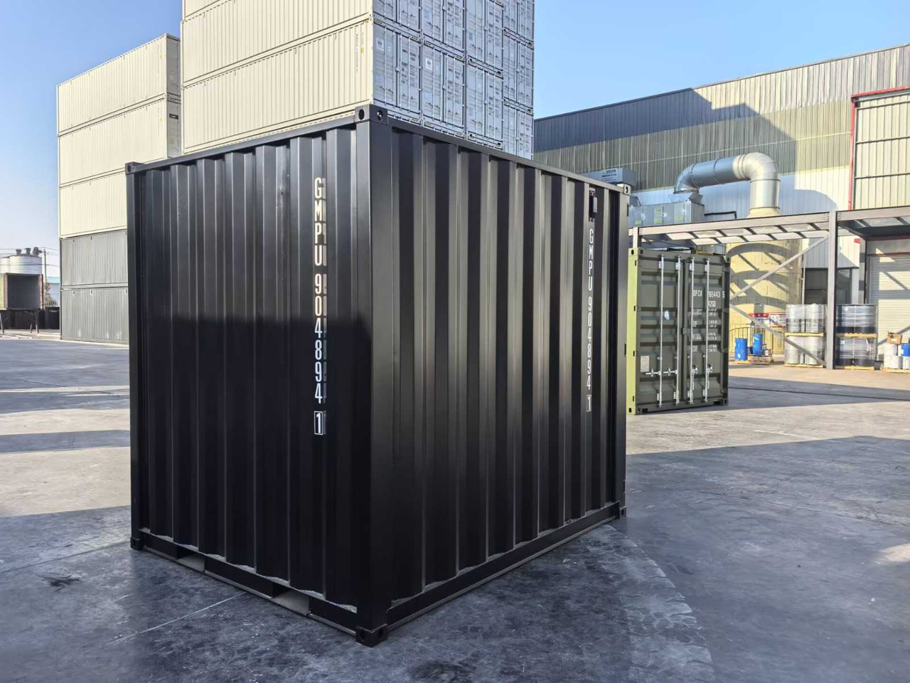 Rhino-Cross-Containers 9ft Zwart - Товарен контејнер: слика 4 Rhino-Cross-Containers 9ft Zwart - Товарен контејнер: слика 4
