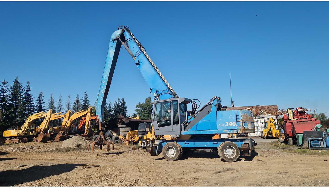 TEREX FUCHS - MHL 340 - WHEELED EXCAVATOR - 2011 - Багер на тркала: слика 1 TEREX FUCHS - MHL 340 - WHEELED EXCAVATOR - 2011 - Багер на тркала: слика 1