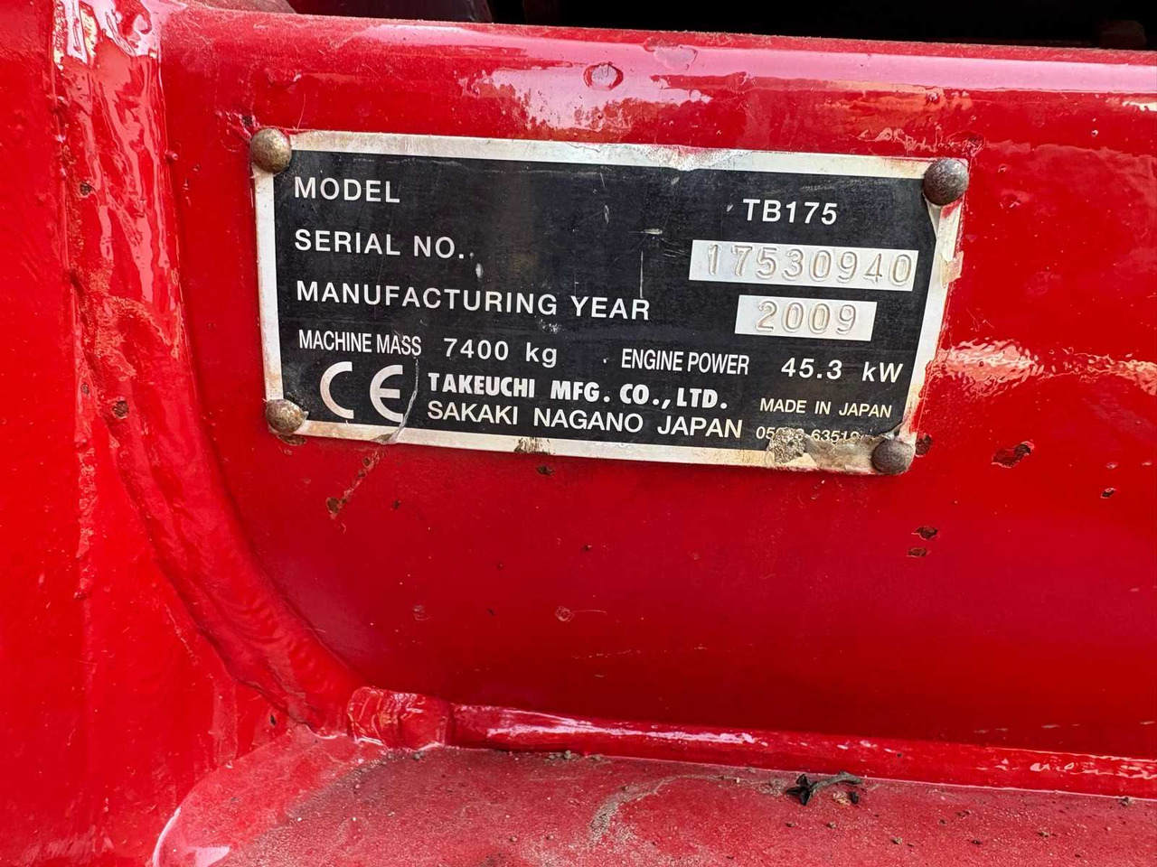 Takeuchi TB 175 CV - Багер гасеничар: слика 2 Takeuchi TB 175 CV - Багер гасеничар: слика 2
