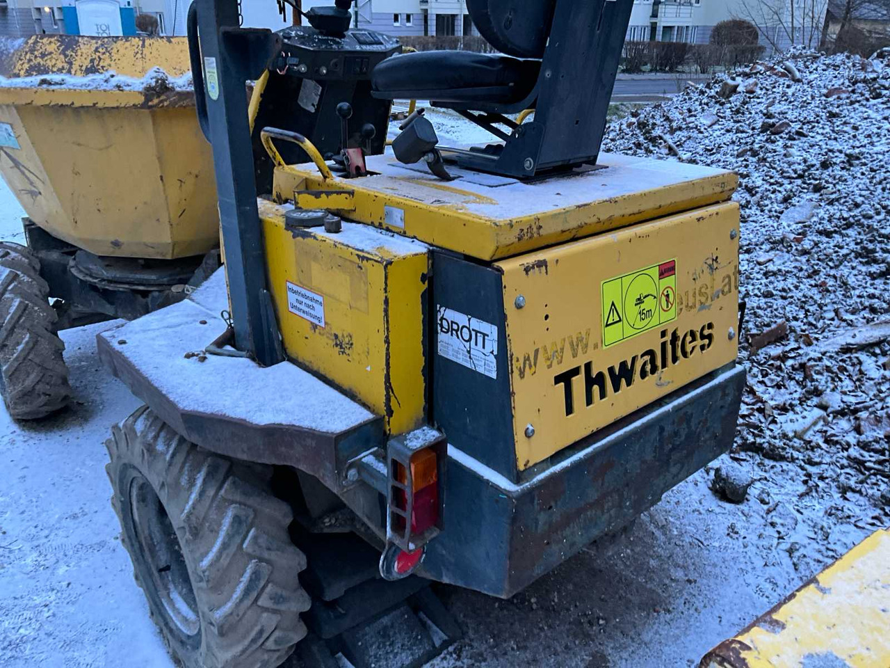 Thwaites - Земјоделска приколка за истурање/ Истурач: слика 5 Thwaites - Земјоделска приколка за истурање/ Истурач: слика 5