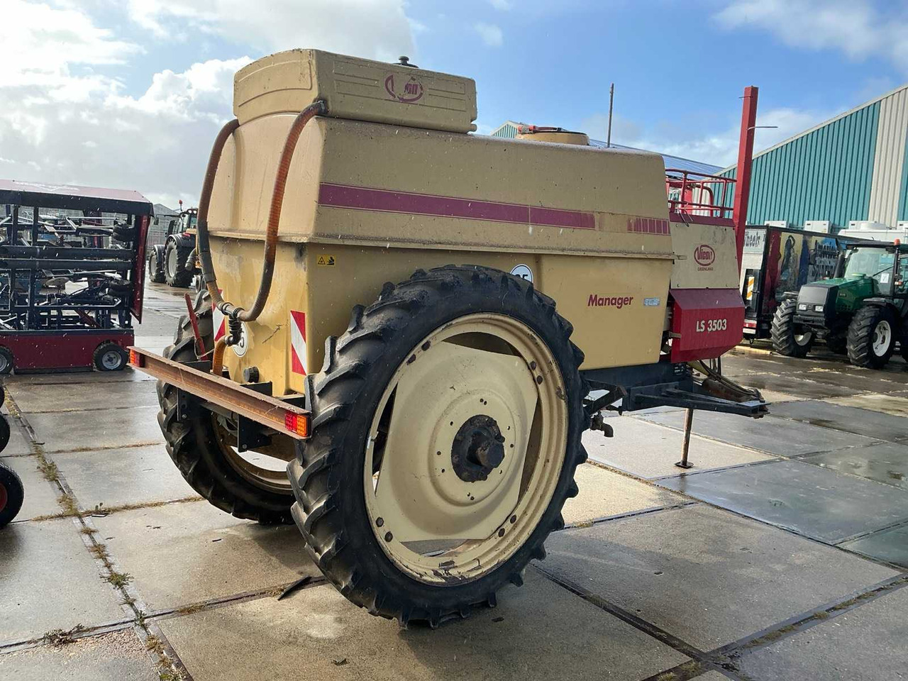 Vicon Greenland LS3503 - Распрскувач на вештачко ѓубриво: слика 5 Vicon Greenland LS3503 - Распрскувач на вештачко ѓубриво: слика 5