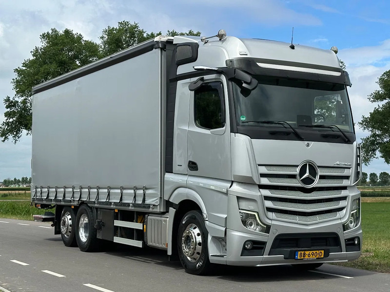 Mercedes-Benz Actros ACTROS 2545LL EURO6. 2021. Schuifzeil Bakwagen met Laadklep. - Камион со церада: слика 2 Mercedes-Benz Actros ACTROS 2545LL EURO6. 2021. Schuifzeil Bakwagen met Laadklep. - Камион со церада: слика 2
