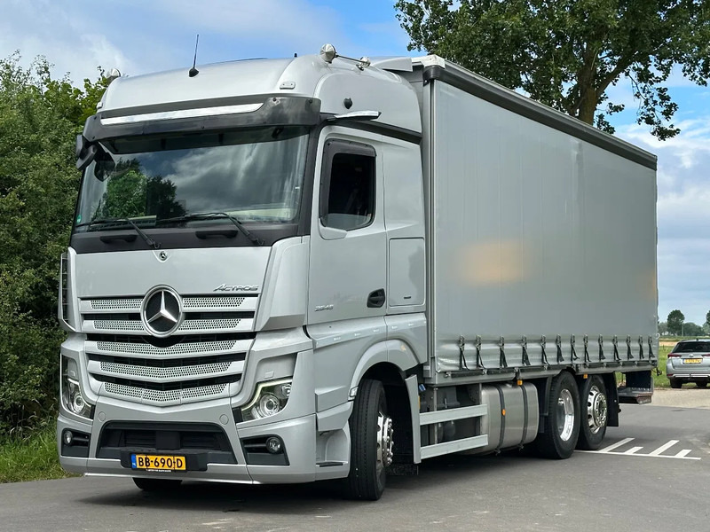 Mercedes-Benz Actros ACTROS 2545LL EURO6. 2021. Schuifzeil Bakwagen met Laadklep. - Камион со церада: слика 1 Mercedes-Benz Actros ACTROS 2545LL EURO6. 2021. Schuifzeil Bakwagen met Laadklep. - Камион со церада: слика 1
