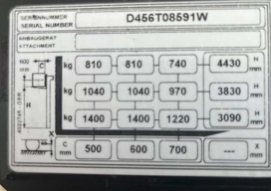 Hyster S1.4 - Сложувач: слика 5 Hyster S1.4 - Сложувач: слика 5