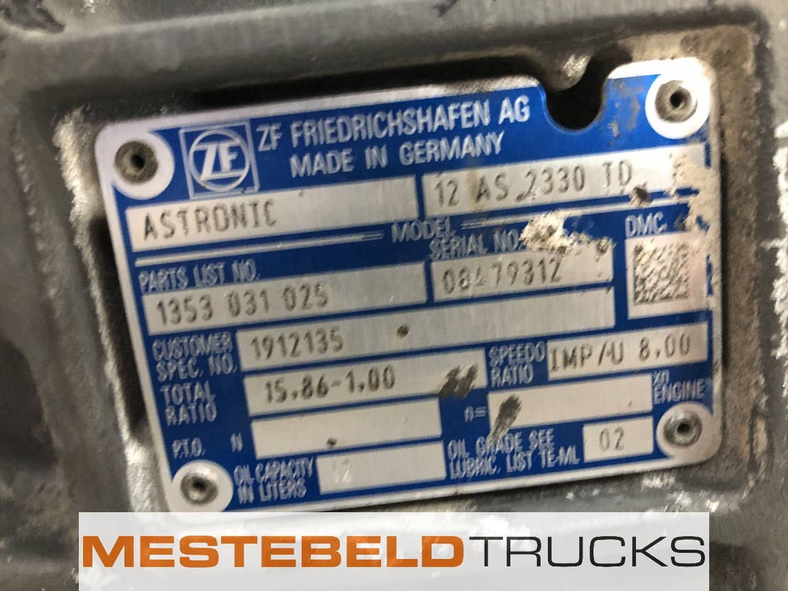 DAF Versnellingsbak 12 AS 2330 TD - Менувач и делови за Камион: слика 5 DAF Versnellingsbak 12 AS 2330 TD - Менувач и делови за Камион: слика 5