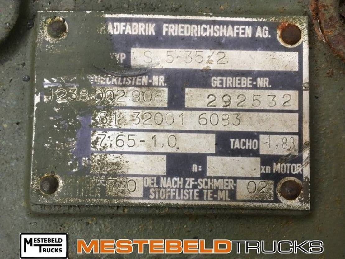 MAN Versnellingsbak S 5-35/2 - Менувач за Камион: слика 3 MAN Versnellingsbak S 5-35/2 - Менувач за Камион: слика 3