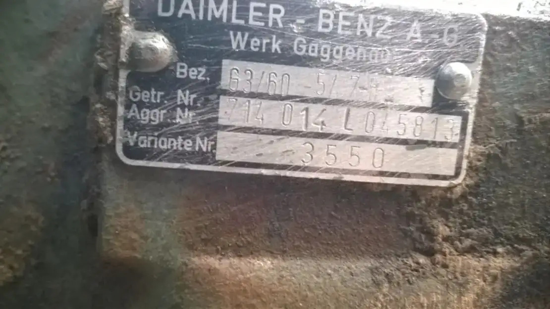 Mercedes-Benz versnellingsbak G3/60-5/7.5 - Менувач и делови за Камион: слика 3 Mercedes-Benz versnellingsbak G3/60-5/7.5 - Менувач и делови за Камион: слика 3