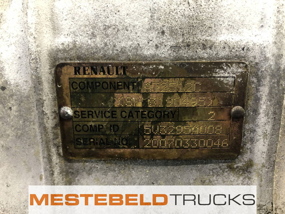 Renault Versnellingsbak AT 2512 C - Менувач и делови за Камион: слика 5 Renault Versnellingsbak AT 2512 C - Менувач и делови за Камион: слика 5