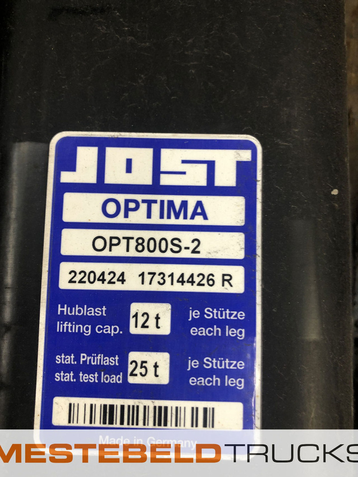 Trailor Set steunpoten Jost Opitma - Рамка/ Шасија за Камион: слика 3 Trailor Set steunpoten Jost Opitma - Рамка/ Шасија за Камион: слика 3