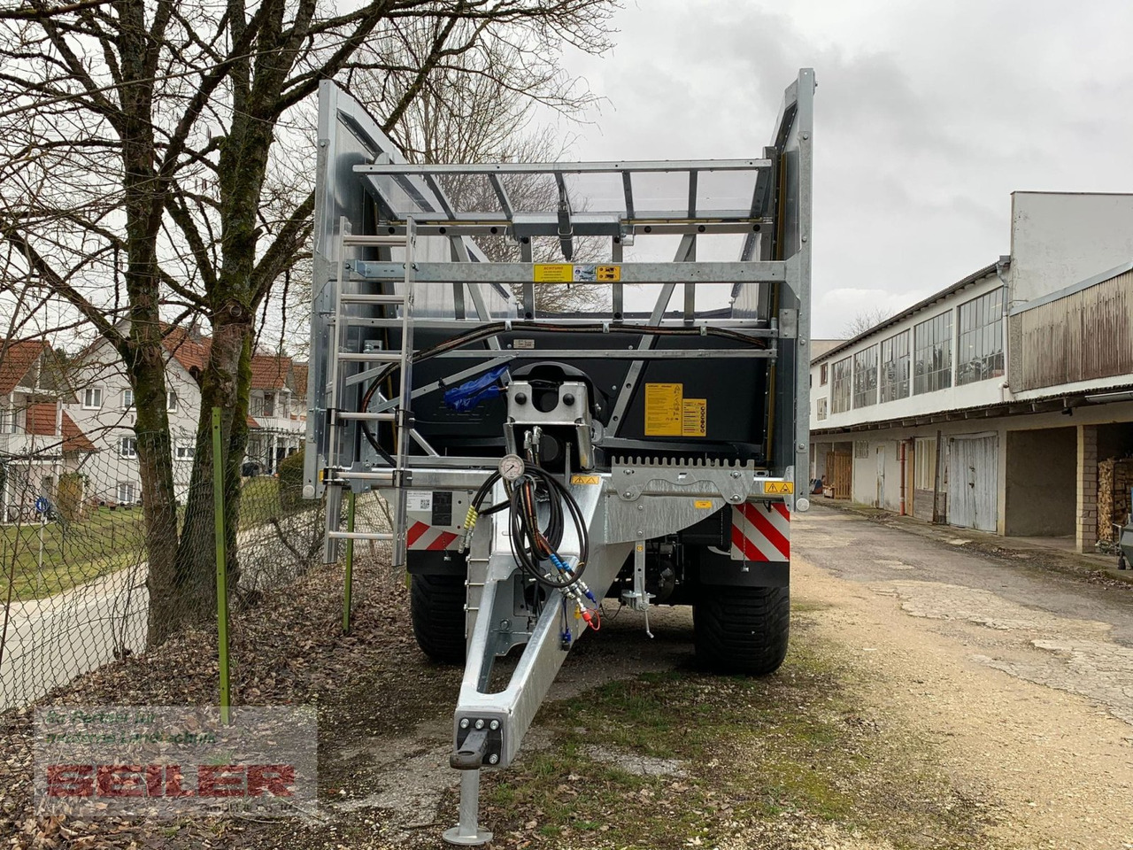 Fliegl ASW 271 C FOX Lenkachse 22,5" 35m³ - Автотоварен вагон: слика 2 Fliegl ASW 271 C FOX Lenkachse 22,5" 35m³ - Автотоварен вагон: слика 2