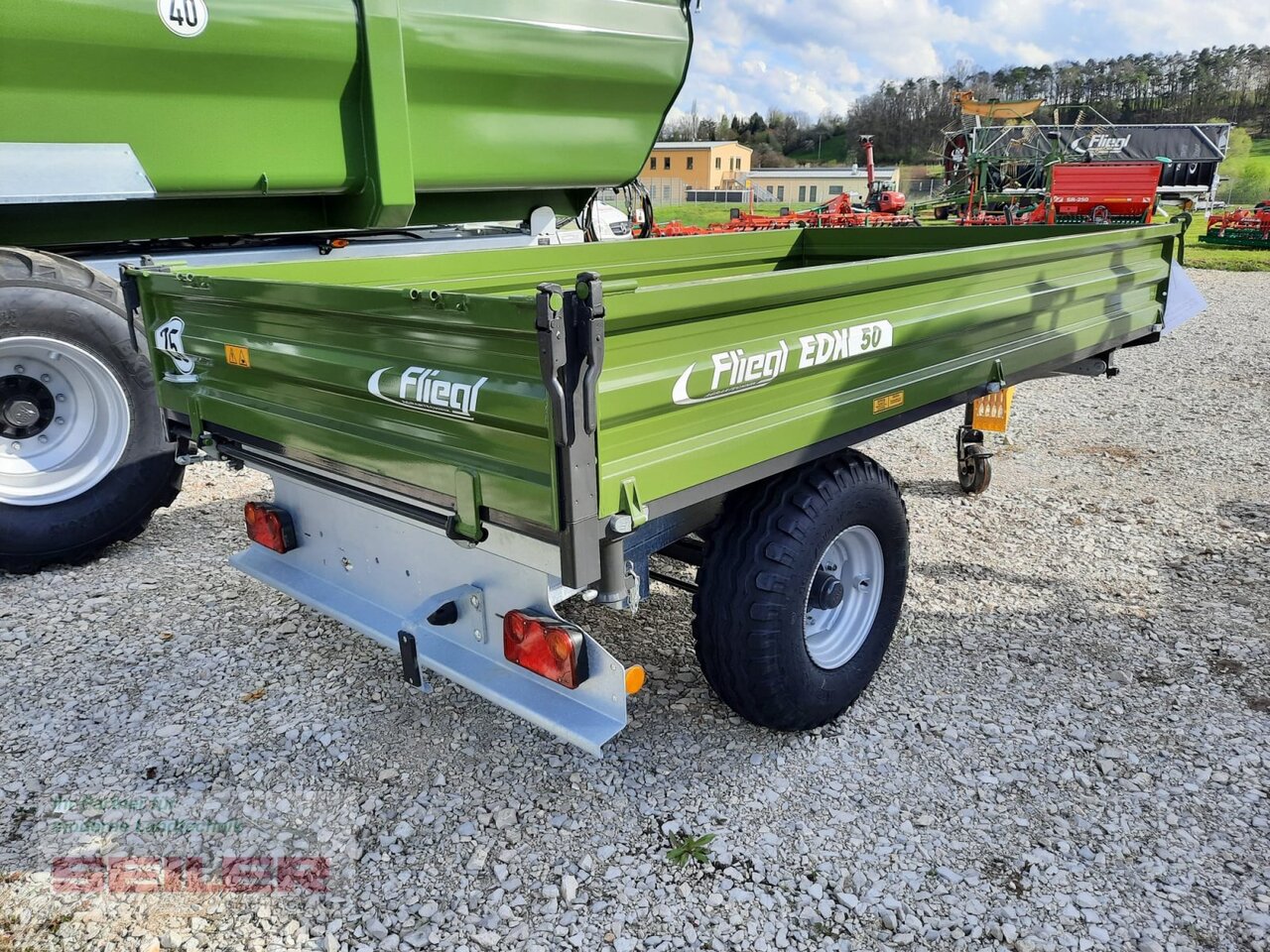 Fliegl EDK 50 FOX - Земјоделска приколка за истурање/ Истурач: слика 3 Fliegl EDK 50 FOX - Земјоделска приколка за истурање/ Истурач: слика 3