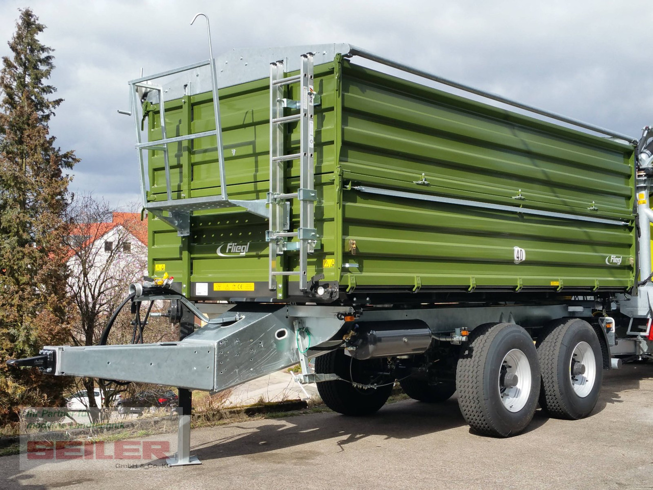 Fliegl TDK 200 FOX - Земјоделска приколка за истурање/ Истурач: слика 1 Fliegl TDK 200 FOX - Земјоделска приколка за истурање/ Истурач: слика 1