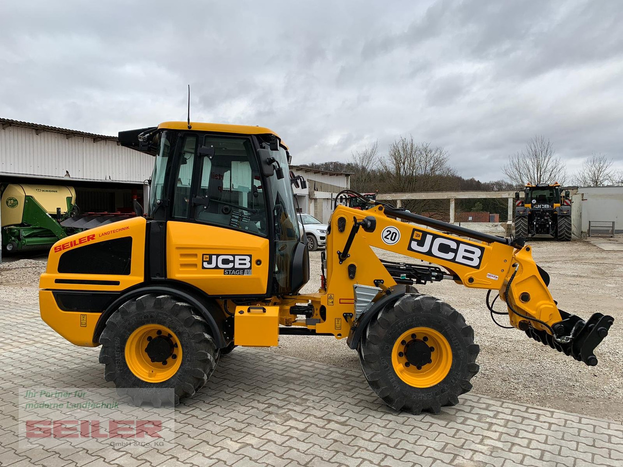 Телескопски натоварувач на тркала JCB TM 180 Agri *VOLLAUSSTATTUNG*: слика 7
