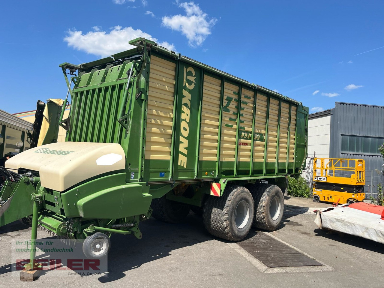 Krone ZX 450 GL + Klappdach-Laderaumabdeckung 45m³ - Автотоварен вагон: слика 1 Krone ZX 450 GL + Klappdach-Laderaumabdeckung 45m³ - Автотоварен вагон: слика 1