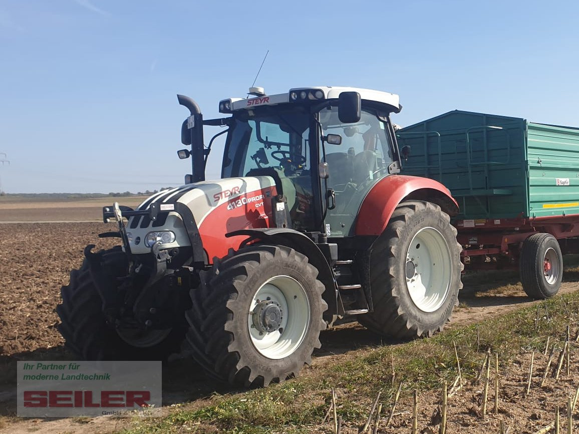 Steyr Profi 4130 CVT + Frontlader Q56 - Трактор: слика 1 Steyr Profi 4130 CVT + Frontlader Q56 - Трактор: слика 1