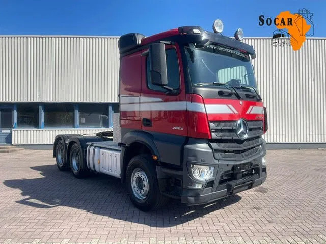 Mercedes-Benz Actros 2653 6x4 Blatt / Luft / Luft Low km! - Камион влекач: слика 1 Mercedes-Benz Actros 2653 6x4 Blatt / Luft / Luft Low km! - Камион влекач: слика 1