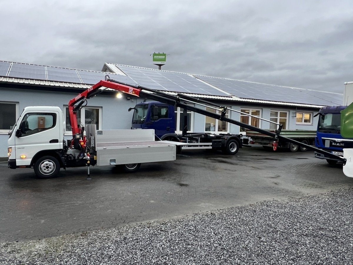 FUSO 3S15 Alu Pritsche 2.80m Ladekran Funk! - Комбе со отворен сандак: слика 5 FUSO 3S15 Alu Pritsche 2.80m Ladekran Funk! - Комбе со отворен сандак: слика 5