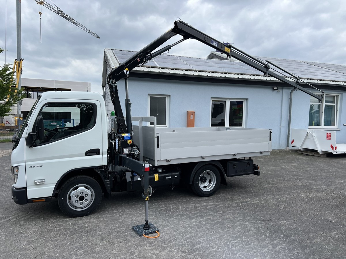 FUSO 3S15 Alu Pritsche 2.80m Ladekran - Комбе со отворен сандак: слика 2 FUSO 3S15 Alu Pritsche 2.80m Ladekran - Комбе со отворен сандак: слика 2
