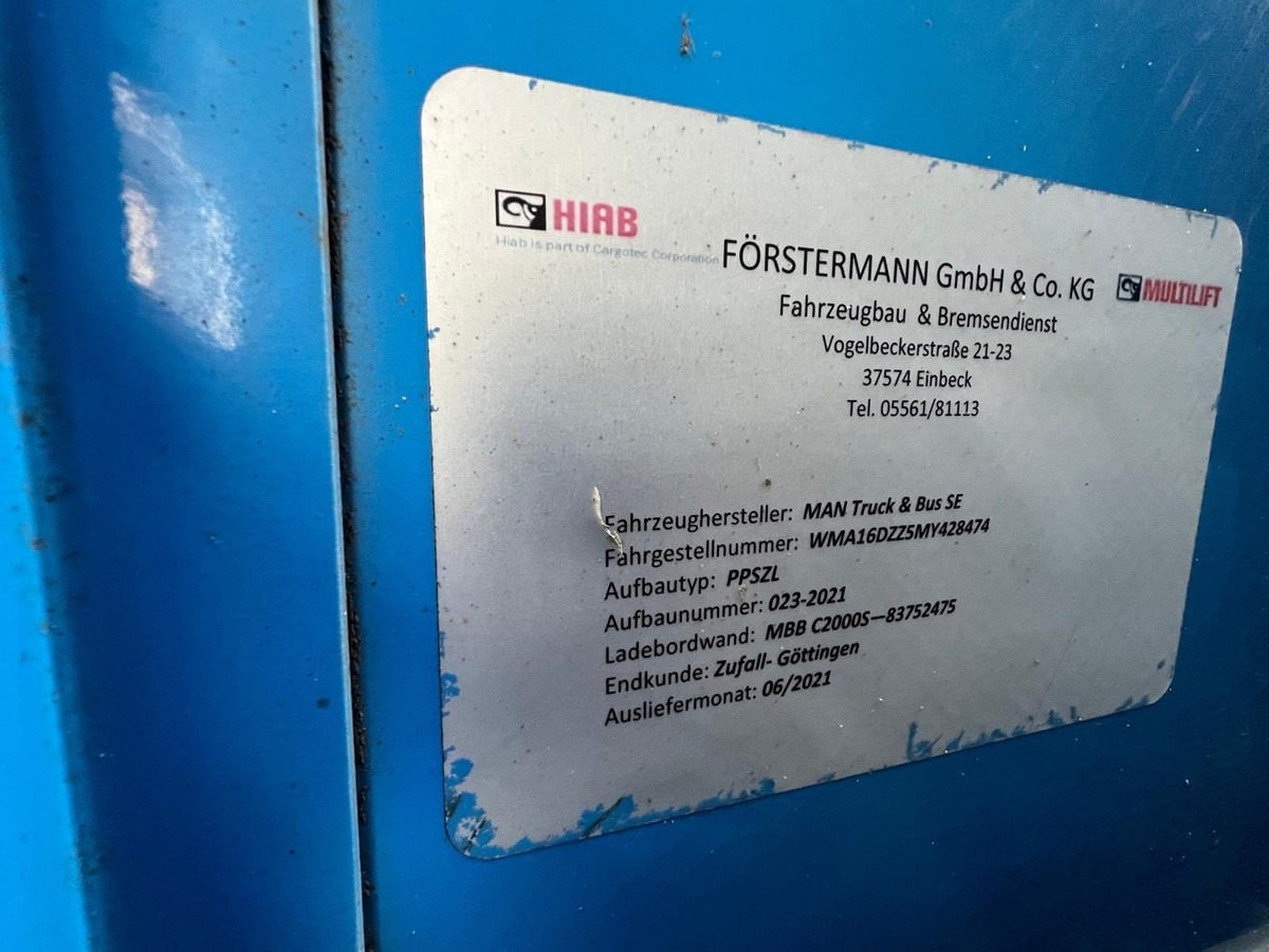 MAN Aufbau Bordwand Pritsche Gardine 7,30m sofort ve - Камион со церада: слика 5 MAN Aufbau Bordwand Pritsche Gardine 7,30m sofort ve - Камион со церада: слика 5