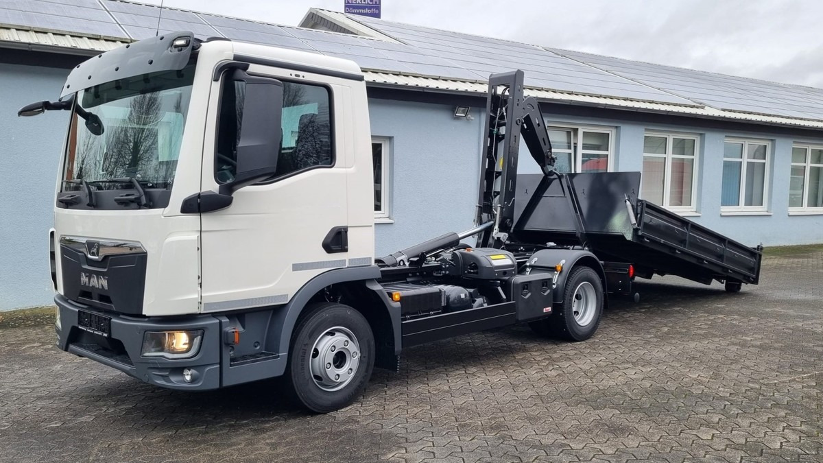 MAN TGL 12.220 BL NEU City Abrollkipper 8t TipMatic - Камион со кука за подигање: слика 5 MAN TGL 12.220 BL NEU City Abrollkipper 8t TipMatic - Камион со кука за подигање: слика 5