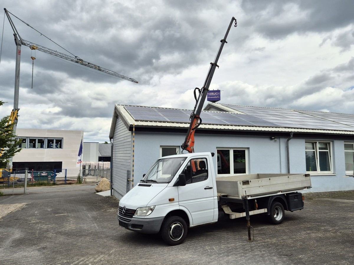 MERCEDES-BENZ Sprinter 413 313 Pritsche Kran Palfinger PC2300 - Комбе со отворен сандак: слика 3 MERCEDES-BENZ Sprinter 413 313 Pritsche Kran Palfinger PC2300 - Комбе со отворен сандак: слика 3