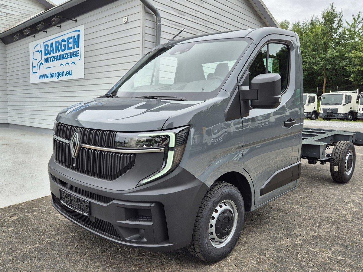 RENAULT Master L2H1 (neues Mod.) Alupritsche m. Kran - Комбе со отворен сандак: слика 1 RENAULT Master L2H1 (neues Mod.) Alupritsche m. Kran - Комбе со отворен сандак: слика 1
