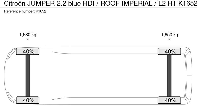 Мало комбе Citroën Jumper  2.2 blue HDI / ROOF IMPERIAL / L2 H1: слика 20