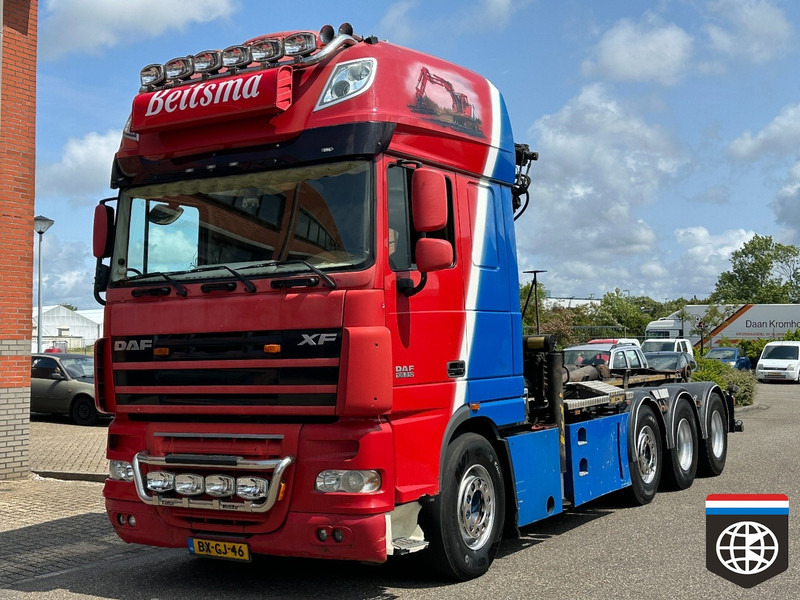 DAF FAK XF105 510 * MANUAL 16x ZF ** PALLFINGER PK20002 ** PALIFT HOOK 25t ** 8X2/4 - Камион со кран: слика 2 DAF FAK XF105 510 * MANUAL 16x ZF ** PALLFINGER PK20002 ** PALIFT HOOK 25t ** 8X2/4 - Камион со кран: слика 2