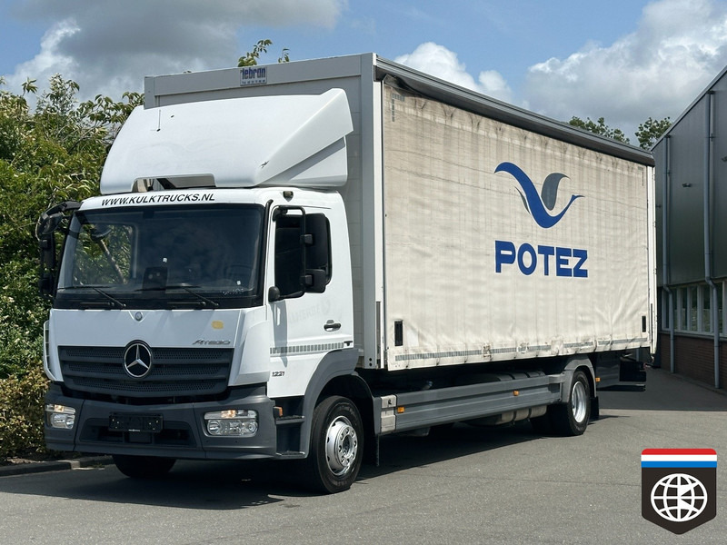 Mercedes-Benz ATEGO 12t - CURTAIN SIDE - HARD FLOOR 8.5m box - AIRCO - Камион со церада: слика 1 Mercedes-Benz ATEGO 12t - CURTAIN SIDE - HARD FLOOR 8.5m box - AIRCO - Камион со церада: слика 1