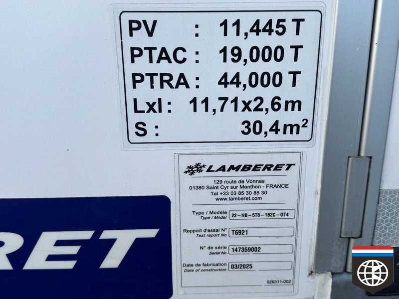 Нов Камион ладилник Renault D 320 wide Sleeper cab - DUO temp -30oC / ATP FRC - ThermoKing 1200 - Dhollandia: слика 14