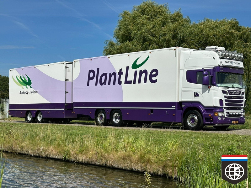 Scania R 500 B 6X2*4 PLANTS COMBI - FULL AIR - RETARDER - 2X TAILLIFT - SPECIAL INTERIOR - CONCOURSTAAT - Камион ладилник: слика 1 Scania R 500 B 6X2*4 PLANTS COMBI - FULL AIR - RETARDER - 2X TAILLIFT - SPECIAL INTERIOR - CONCOURSTAAT - Камион ладилник: слика 1