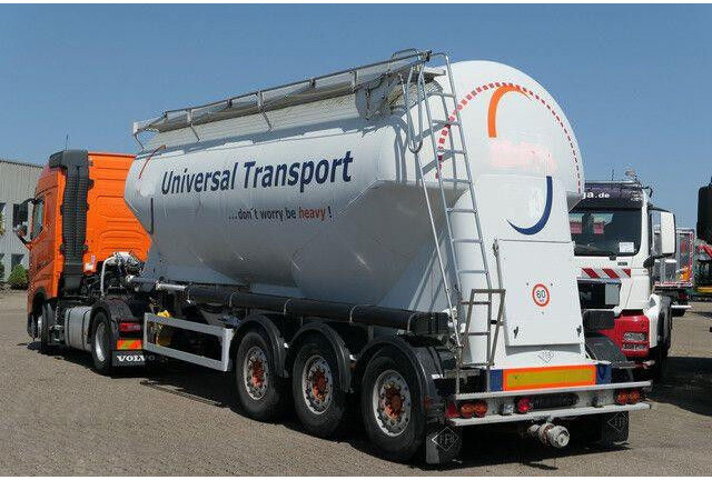 Feldbinder EUT 37.5, 1 Kammer, Luft-Lift, 27m³, SAF-Achsen - Полуприколка цистерна: слика 3 Feldbinder EUT 37.5, 1 Kammer, Luft-Lift, 27m³, SAF-Achsen - Полуприколка цистерна: слика 3