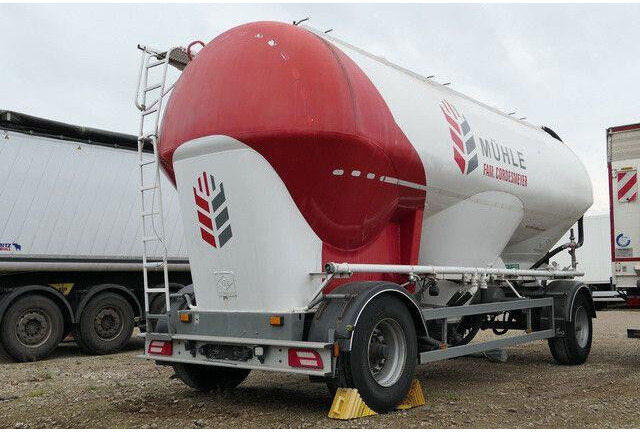 Feldbinder H.EUT 31.2, 31m³, 3 Domdeckel, Alu-Felgen, Luft - Приколка цистерна: слика 4 Feldbinder H.EUT 31.2, 31m³, 3 Domdeckel, Alu-Felgen, Luft - Приколка цистерна: слика 4