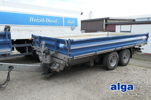 Fliegl TSK 118, Verzinkt, Tandem, Rampen, 5mtr. lang - Приколка за низок утовар: слика 1 Fliegl TSK 118, Verzinkt, Tandem, Rampen, 5mtr. lang - Приколка за низок утовар: слика 1