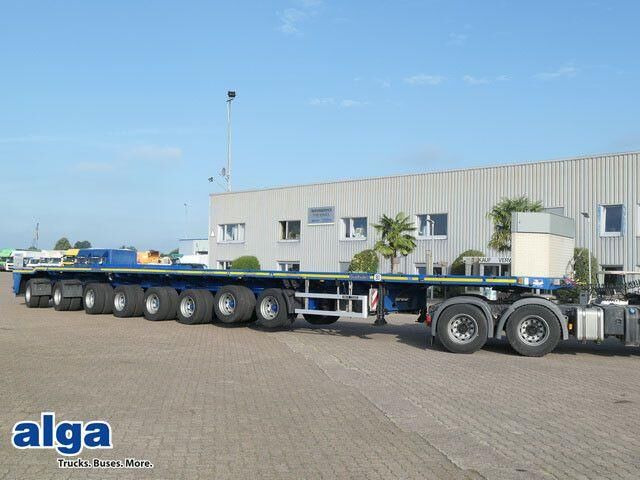 Goldhofer SPZ-DH8-83/80, 8-Achser, 14to. Achsen, Gelenkt - Полуприколка за низок утовар: слика 1 Goldhofer SPZ-DH8-83/80, 8-Achser, 14to. Achsen, Gelenkt - Полуприколка за низок утовар: слика 1