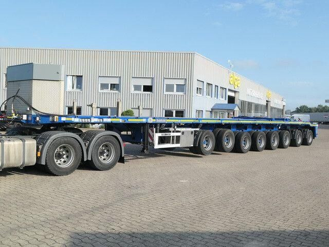 Goldhofer SPZ-DH8-83/80, 8-Achser, 14to. Achsen, Gelenkt - Полуприколка за низок утовар: слика 4 Goldhofer SPZ-DH8-83/80, 8-Achser, 14to. Achsen, Gelenkt - Полуприколка за низок утовар: слика 4