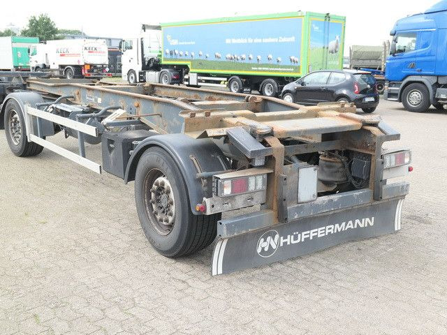 Hüffermann HSA 18.70, Container, Schlitten, SAF, Luftfed. Hüffermann HSA 18.70, Container, Schlitten, SAF, Luftfed. - Роло/ Подизач приколка: слика 2 Hüffermann HSA 18.70, Container, Schlitten, SAF, Luftfed. Hüffermann HSA 18.70, Container, Schlitten, SAF, Luftfed. - Роло/ Подизач приколка: слика 2