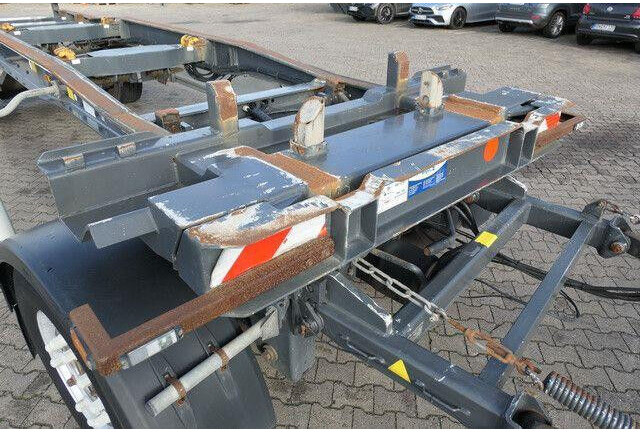 Транспортер на контејнер/ Приколка со променливо тело Huffermann HSA 18.70 LS, Schlitten, Alu-Felgen, Staukasten: слика 11