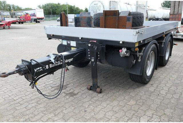 Приколка платформа Huffermann HTA 18.00, Tandem, Ballastanhänger, Luftfederung: слика 6 Приколка платформа Huffermann HTA 18.00, Tandem, Ballastanhänger, Luftfederung: слика 6