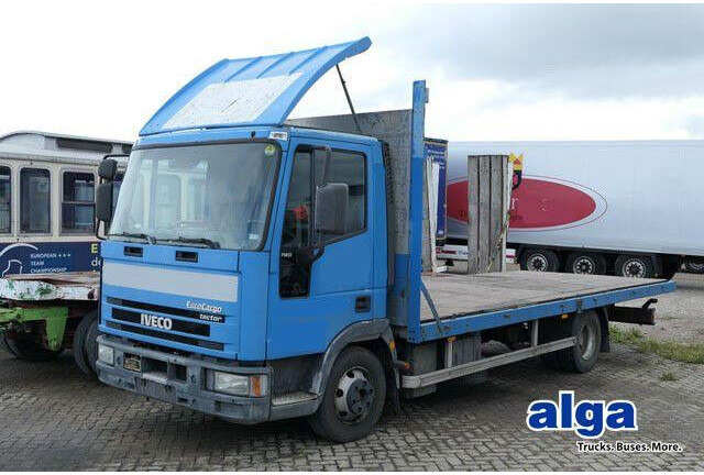 Iveco ML 75 E 4x2, Plattform, 3. Sitz, Luftfederung - Камион со платформа: слика 1 Iveco ML 75 E 4x2, Plattform, 3. Sitz, Luftfederung - Камион со платформа: слика 1