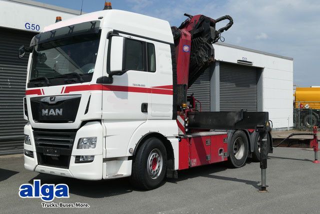 MAN 28.500 TGX 6X2-2 BLS, Kran HMF 5020-K6, Funk,23m - Камион влекач: слика 1 MAN 28.500 TGX 6X2-2 BLS, Kran HMF 5020-K6, Funk,23m - Камион влекач: слика 1