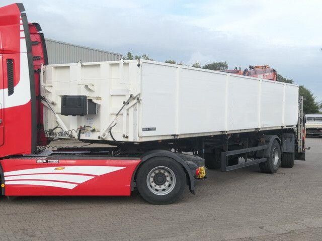 Langendorf SSH 20/25, Kalksandstein, Kran Atlas AK330.2V - Полуприколка платформа: слика 2 Langendorf SSH 20/25, Kalksandstein, Kran Atlas AK330.2V - Полуприколка платформа: слика 2