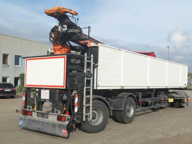 Langendorf SSH 20/25, Kalksandstein, Kran Atlas AK330.2V - Полуприколка платформа: слика 5 Langendorf SSH 20/25, Kalksandstein, Kran Atlas AK330.2V - Полуприколка платформа: слика 5