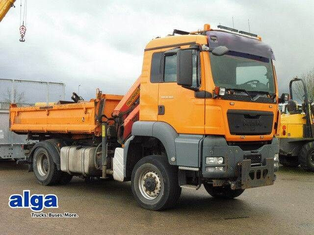 MAN 18.360 TGS 4x4, Kran Palfinger PK8501, Funk, AHK - Кипер: слика 1 MAN 18.360 TGS 4x4, Kran Palfinger PK8501, Funk, AHK - Кипер: слика 1