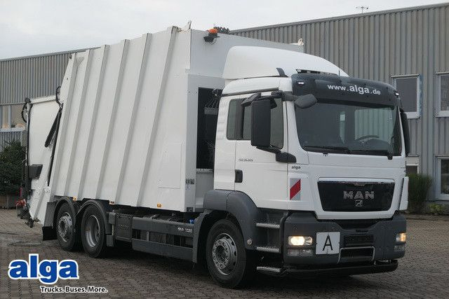MAN 26.320 TGS LL 6x2, Faun, Variopress, Gelenkt - Камион за ѓубре: слика 1 MAN 26.320 TGS LL 6x2, Faun, Variopress, Gelenkt - Камион за ѓубре: слика 1