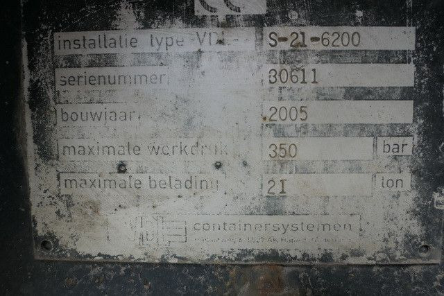 Камион со кука за подигање MAN 26.390 TGA BL 6x4, VDL S-21 6200, Klima, Luftfe.: слика 7