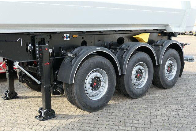 Mega MNW, Stahl, 25m³, Luft-Lift, anliegende Klappe - Кипер полуприколка: слика 4 Mega MNW, Stahl, 25m³, Luft-Lift, anliegende Klappe - Кипер полуприколка: слика 4